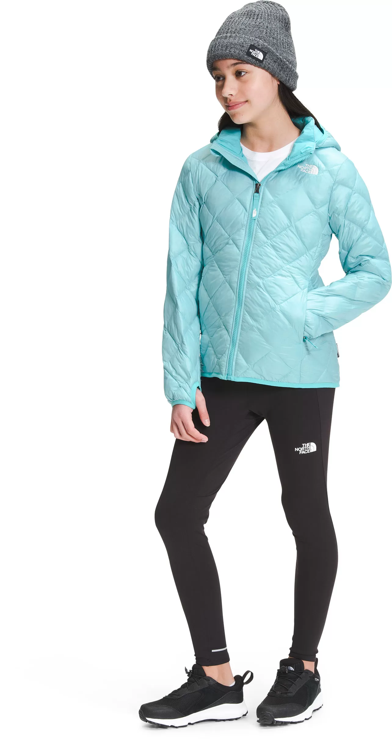 The North Face Thermoball Eco Hoodie - Girls 2022 2 The North Face Thermoball Eco Hoodie - Girls 2022 - Image 2