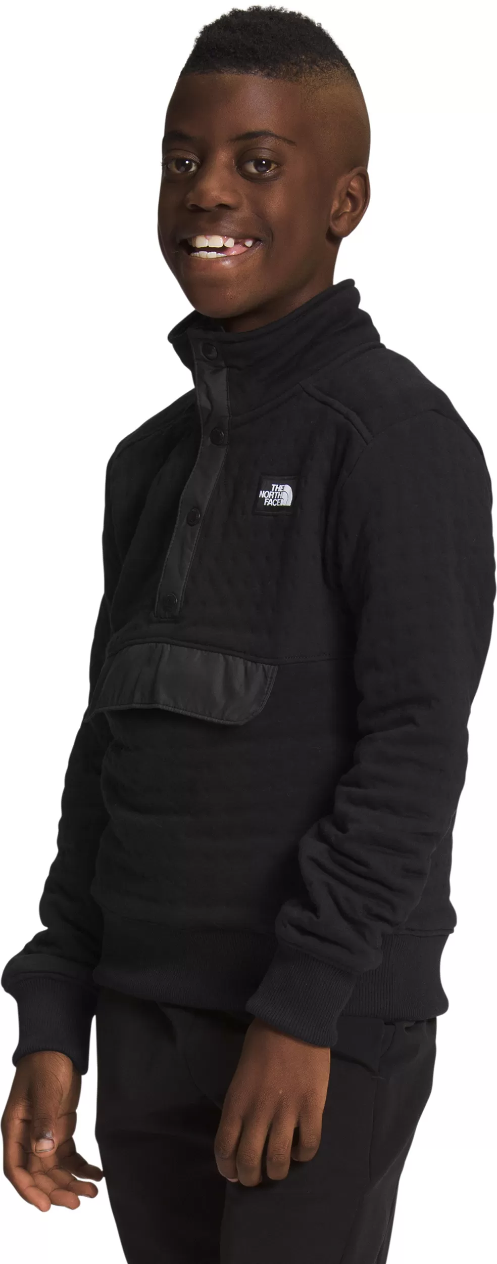 The North Face Edgewater Quilted 1/4 Snap - Boys 1 The North Face Edgewater Quilted 1/4 Snap - Boys