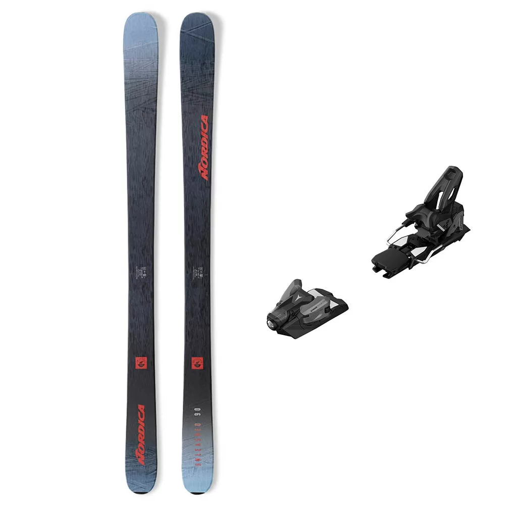 Nordica Unleashed 90 Skis / Atomic Strive 14 GW Ski Bindings Package 1 Nordica Unleashed 90 Skis / Atomic Strive 14 GW Ski Bindings Package