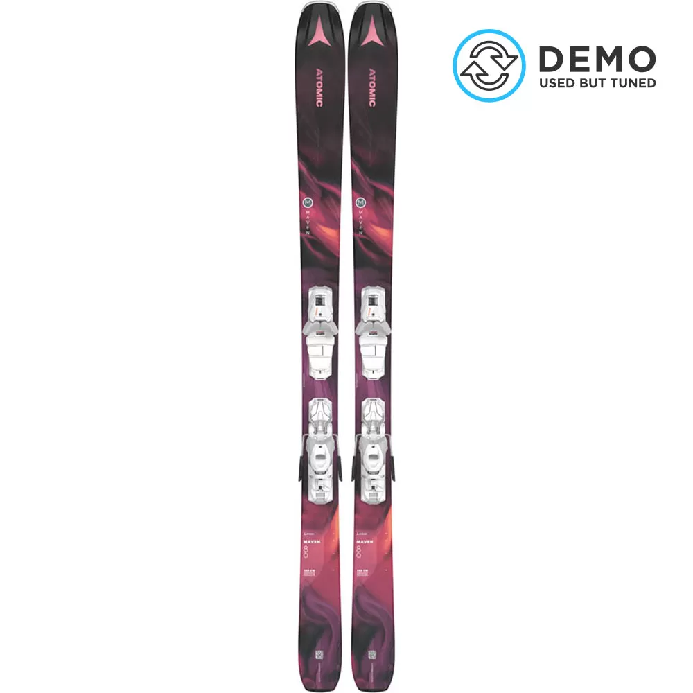 Atomic Maven 86 R Womens Demo Skis / M10 GW Ski Bindings 2023 1 Atomic Maven 86 R Womens Demo Skis / M10 GW Ski Bindings 2023