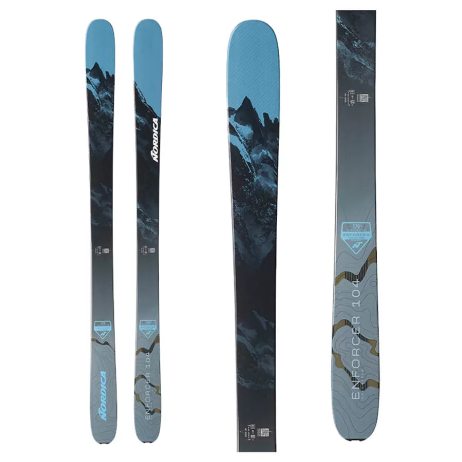 Nordica Enforcer 104 Unlimited Skis 2023 2 Nordica Enforcer 104 Unlimited Skis 2023 - Image 2