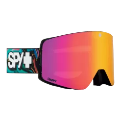 Spy Marauder Goggles 2023 -Ski Shop SPY 21 Marauder Psychedelic Happy BronzewithPinkSpectraMirror HappyLLPersimmonwithSilverSpectraMirror 3100000000137 01