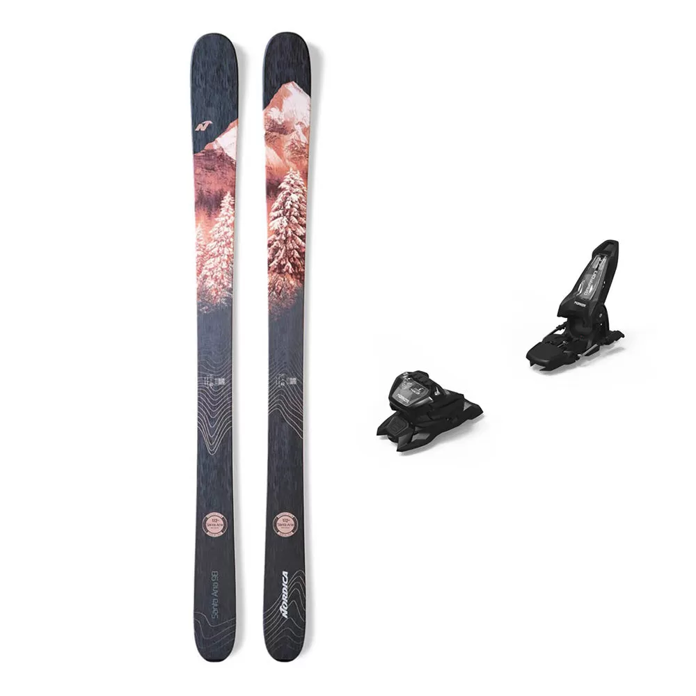 Nordica Santa Ana 98 Womens Skis / Marker Griffon 13 ID Ski Bindings Package 1 Nordica Santa Ana 98 Womens Skis / Marker Griffon 13 ID Ski Bindings Package