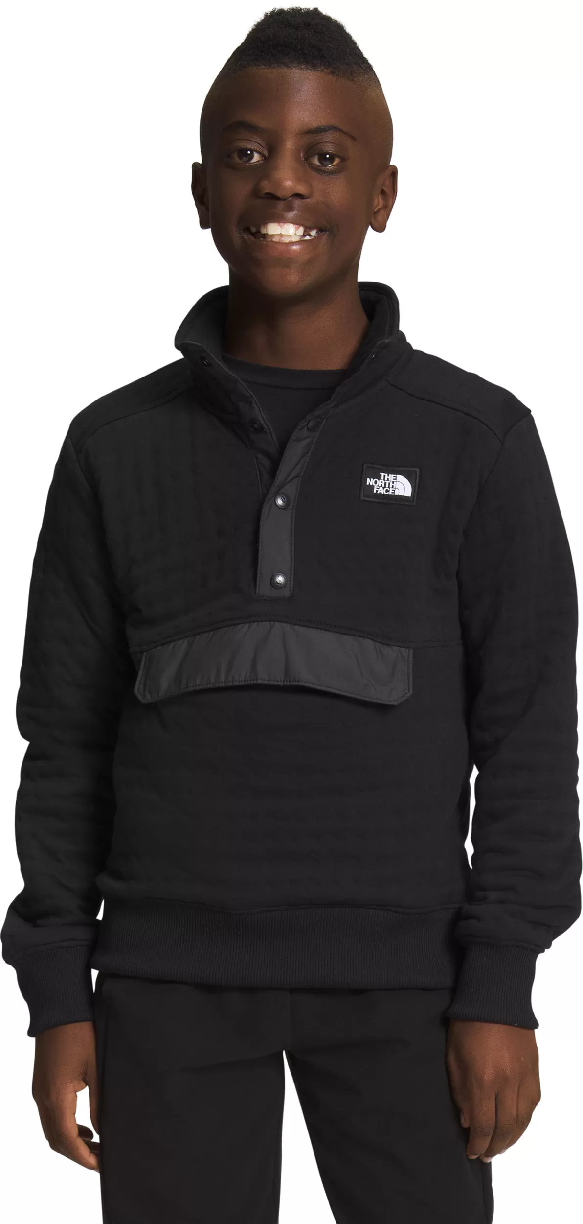 The North Face Edgewater Quilted 1/4 Snap - Boys 5 The North Face Edgewater Quilted 1/4 Snap - Boys - Image 5